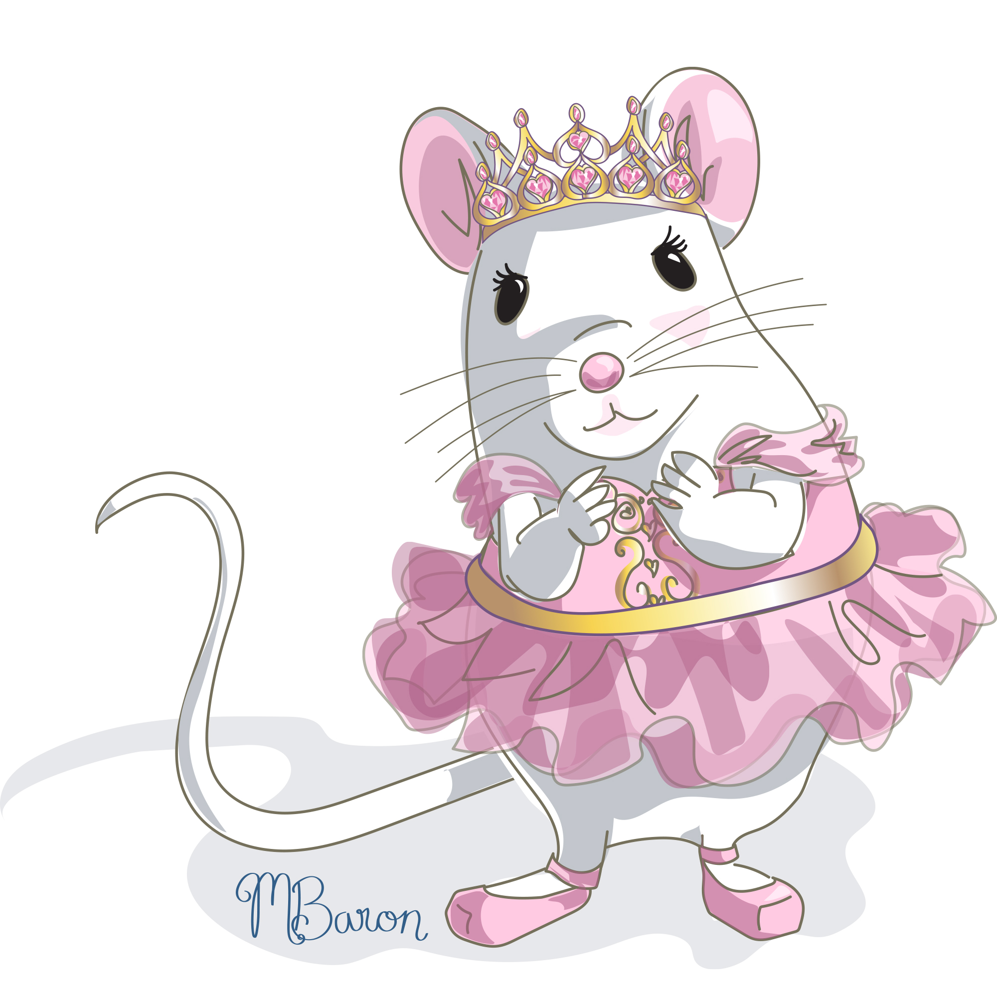 White Mouse Nutcracker Ballet