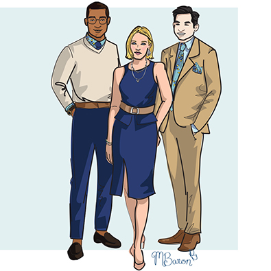 postcard marketing for professional people trying to make a good impression getting ready for an interview and feeling confident how to make a good impression