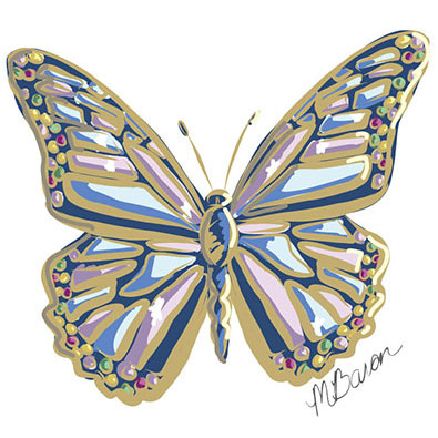 jeweled butterfly